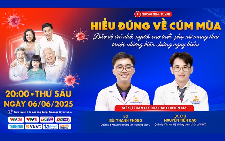 Tư vấn sức khỏe: Hiểu đúng về cúm mùa, phòng bệnh hiệu quả