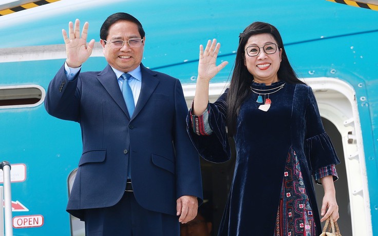 Thủ tướng Phạm Minh Chính tới Nice, bắt đầu chuyến công tác tại Pháp