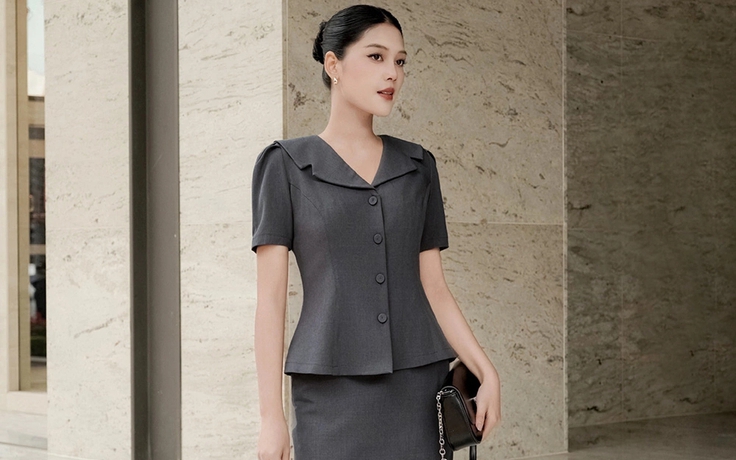 Chân váy bút chì tạo nét đẹp nàng thơ công sở