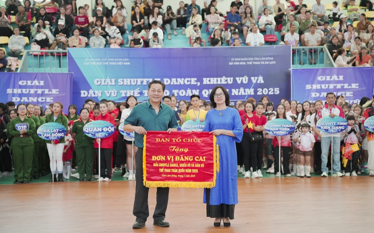 1.000 VĐV tranh tài hấp dẫn tại giải khiêu vũ, dân vũ thể thao toàn quốc