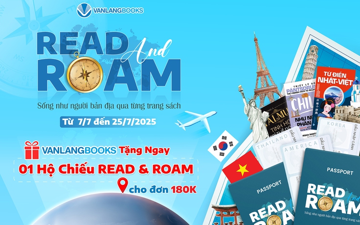Read & Roam - Sống như người bản địa qua từng trang sách quốc tế tại Vanlangbooks