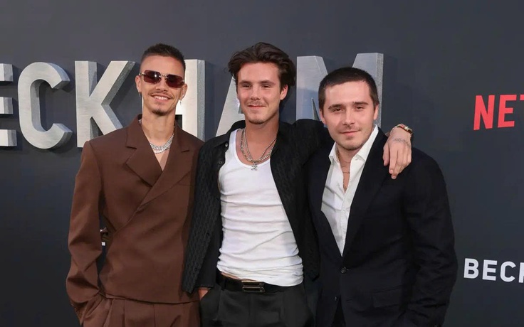 Các con trai nhà David Beckham 'cạch mặt' nhau trên mạng xã hội