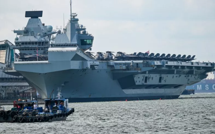 Đồng minh châu Âu của Mỹ luân phiên đưa tàu sân bay đến gần Trung Quốc