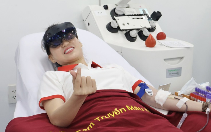 TP.HCM áp dụng công nghệ thực tế ảo vào hiến máu '3 không'
