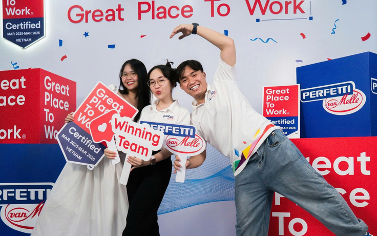 Perfetti Van Melle được vinh danh 'Nơi làm việc tuyệt vời' 4 năm liên tiếp
