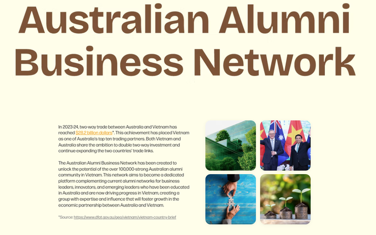 Úc mở mạng lưới doanh nhân cựu du học sinh, tăng kết nối kinh tế Việt –Úc