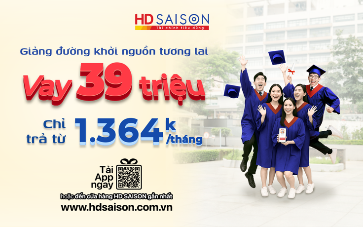 HD SAISON giúp sinh viên đầu tư cho tương lai bằng gói vay học phí