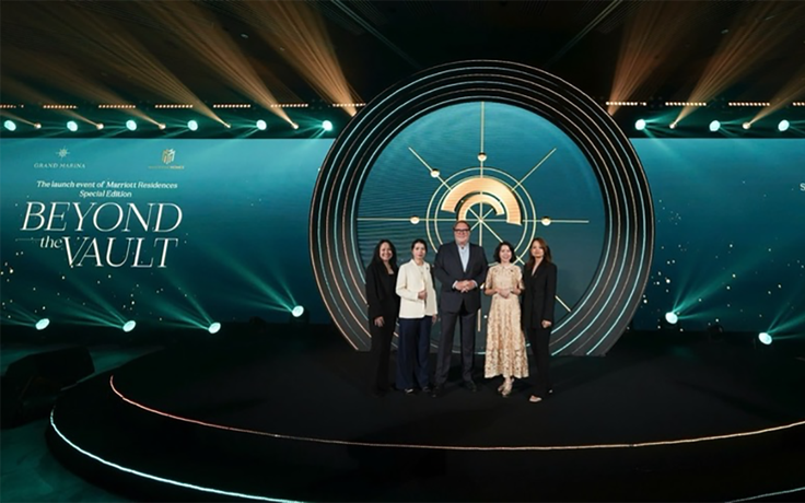 Masterise Homes ra mắt căn hộ Marriott Residences phiên bản đặc biệt tại Grand Marina, Saigon