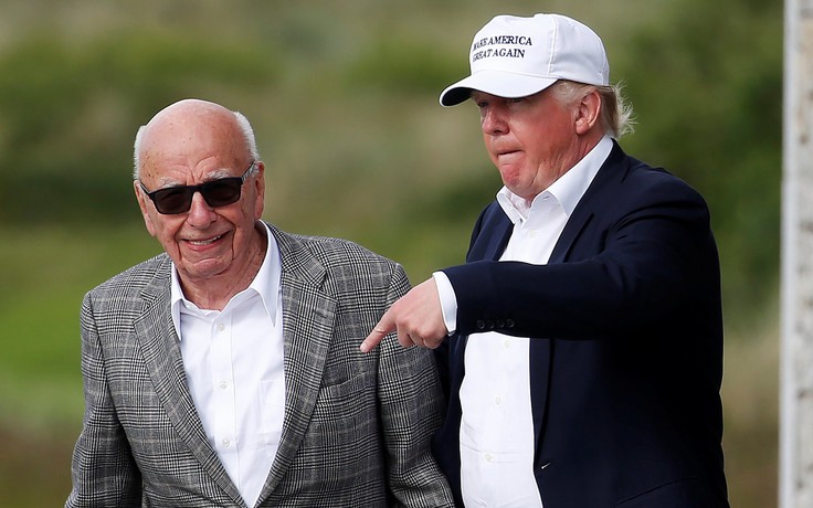 Tổng thống Trump đối đầu 'trùm buôn vua' Murdoch