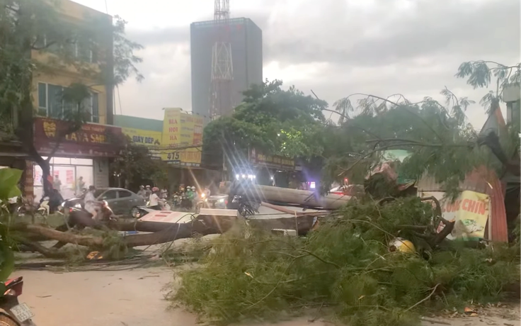 Giông lốc ở Hà Nội, Quảng Ninh có ảnh hưởng từ bão số 3?