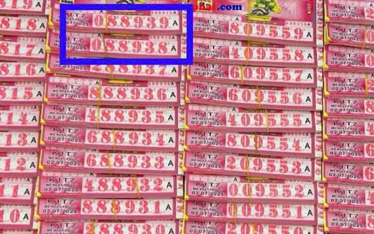 Xổ số miền Nam 2.7: Đại lý TP.HCM bất ngờ bán 14 tờ trúng độc đắc