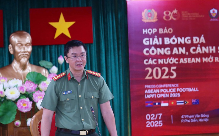 30.000 USD cho đội vô địch giải bóng đá Công an - Cảnh sát ASEAN mở rộng