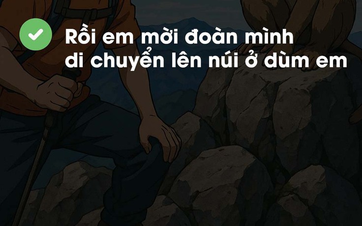 Gen Z nói 'đoàn mình di chuyển lên núi', 'cho xin số tài khoản'... nghĩa là gì?