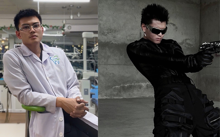 Bác sĩ nha khoa 'biến hình' với thời trang độc lạ
