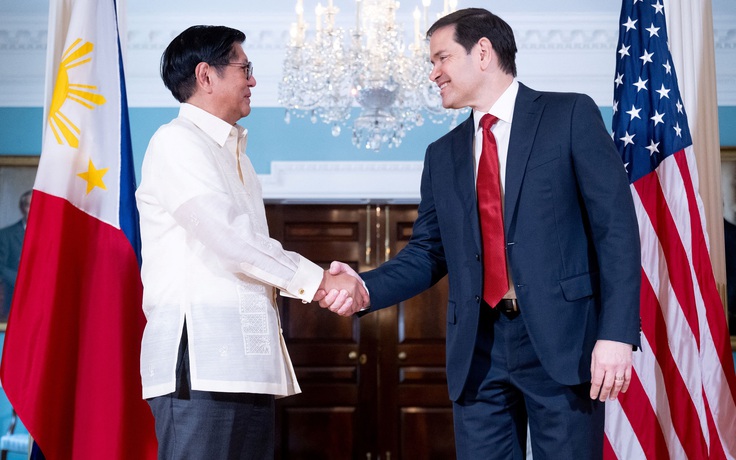 Ngoại trưởng, Bộ trưởng Quốc phòng Mỹ tiếp Tổng thống Philippines, ra cam kết