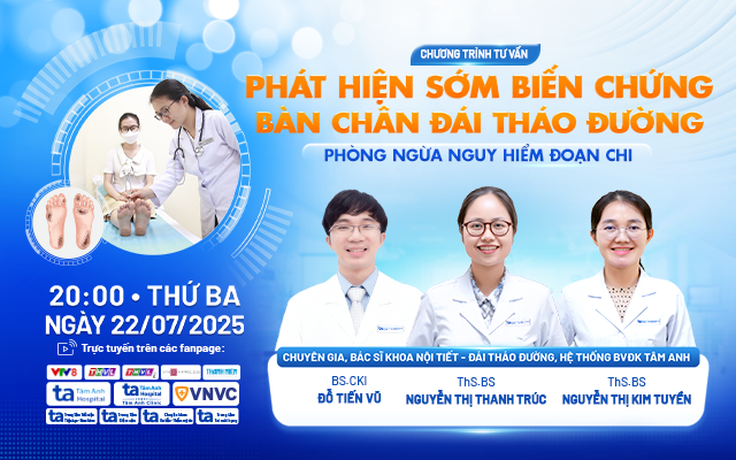 Phát hiện sớm biến chứng bàn chân đái tháo đường, phòng ngừa nguy hiểm đoạn chi