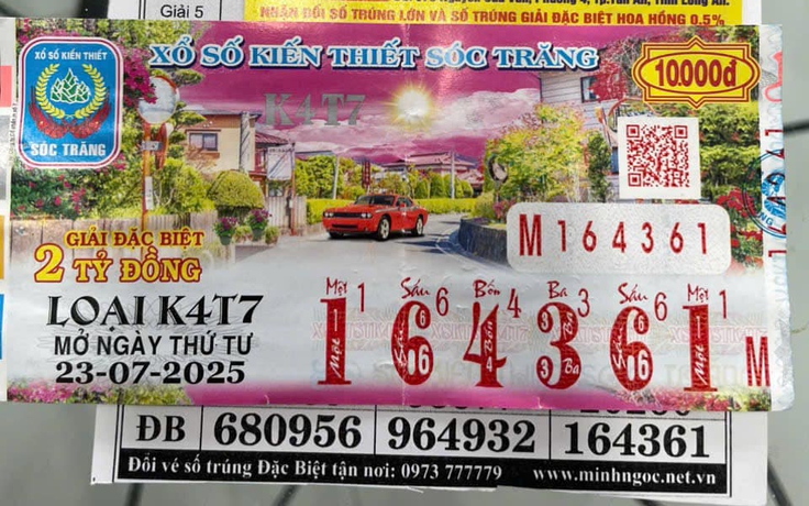 Nữ công nhân trúng độc đắc xổ số miền Nam: Đại lý 'ting ting' tiền tỉ