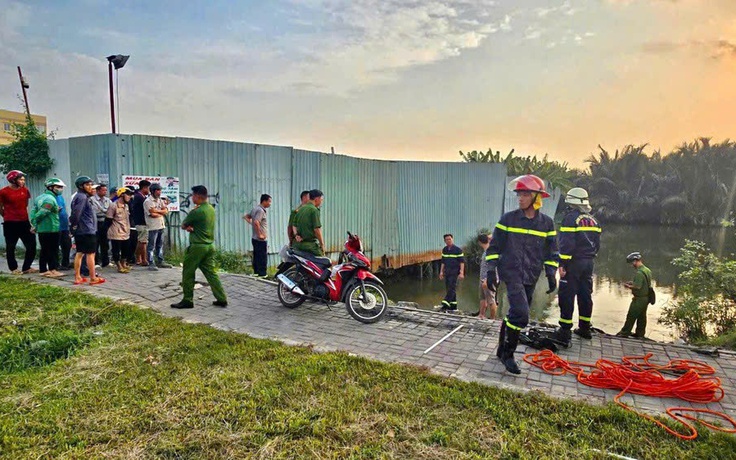 TP.HCM: Tìm thấy thi thể người rơi xuống cống nước mất tích ở phường Tân Thuận
