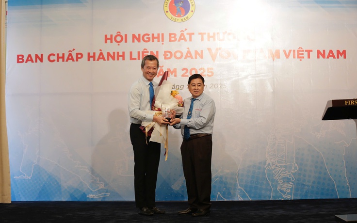 Doanh nhân Mai Hữu Tín thôi giữ chức Chủ tịch Liên đoàn Vovinam Việt Nam 