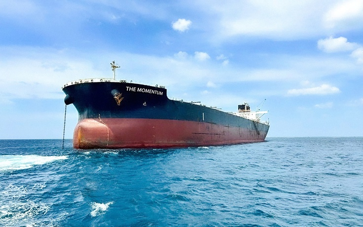 Hòa Phát đưa vào khai thác tàu The Momentum 110.000 DWT Hòa Phát đưa vào khai thác tàu The Momentum 110.000 DWT