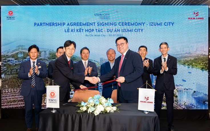 Nam Long đón chào đối tác đầu tư Nhật Bản Tokyu Corporation vào dự án Izumi City