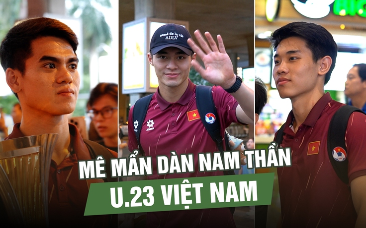 Ngắm dàn nam thần U.23 Việt Nam vừa trở về cùng chức vô địch Đông Nam Á