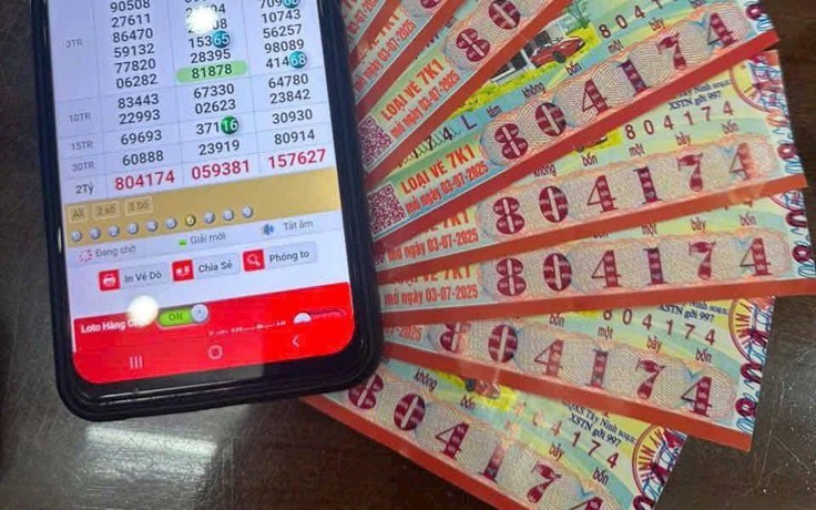 Người đàn ông trúng độc đắc 16 tỉ: Đại lý mang tiền mặt đến tận nhà