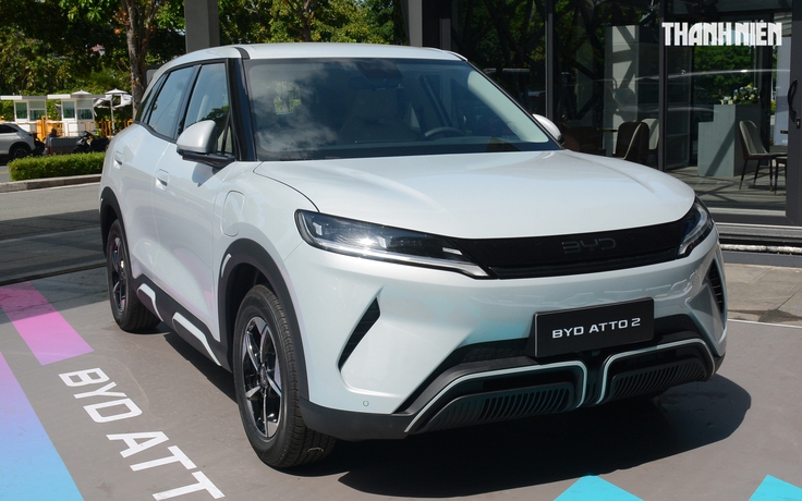 BYD Atto 2 gia nhập cuộc đua crossover hạng B tại Việt Nam, chốt giá 669 triệu