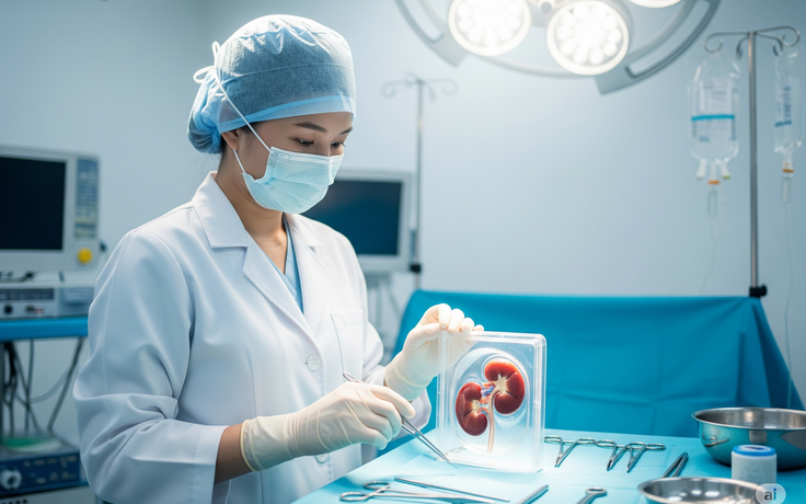 Cùng nhiễm HIV, vợ bất chấp rủi ro quyết định hiến thận cứu chồng