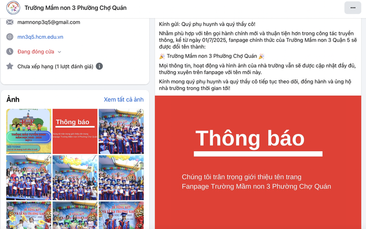 Sau sáp nhập, mong các trường học cập nhật ngay địa chỉ phường, xã mới