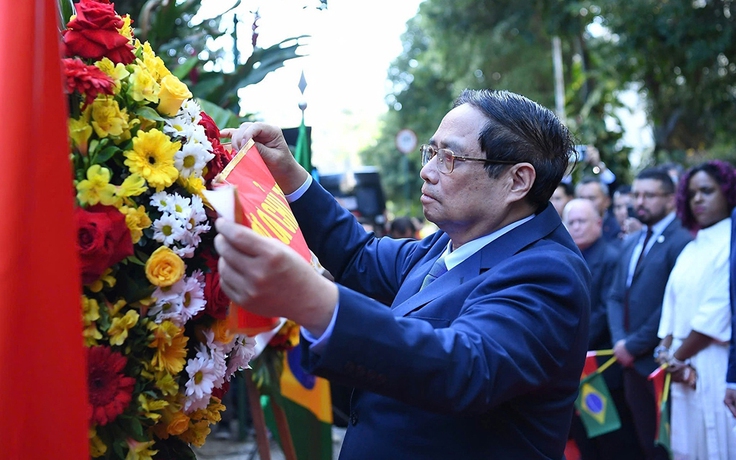 Thủ tướng Phạm Minh Chính tới Brazil, bắt đầu dự Hội nghị BRICS mở rộng