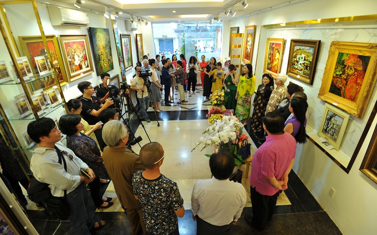 Nở rộ không gian mỹ thuật tư nhân