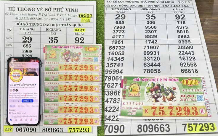 Đổi ly cà phê lấy vé số, bất ngờ trúng độc đắc xổ số miền Nam 6.7