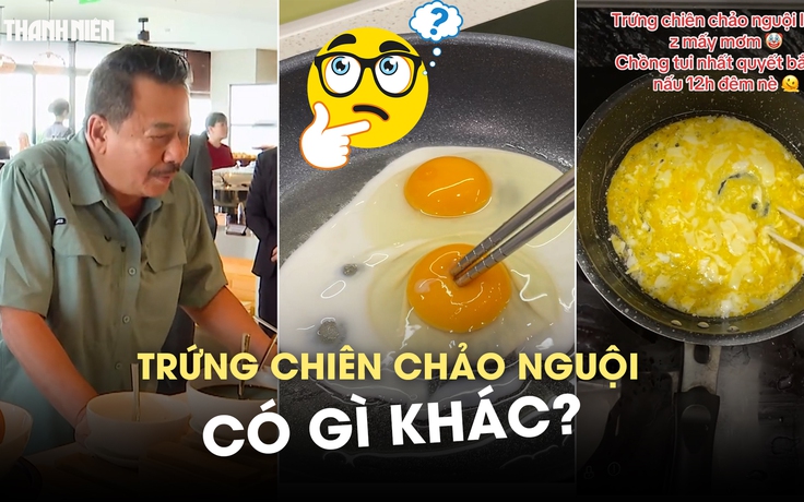 Thử làm trứng chiên chảo nguội hot rần rần trên TikTok, có gì khác biệt?