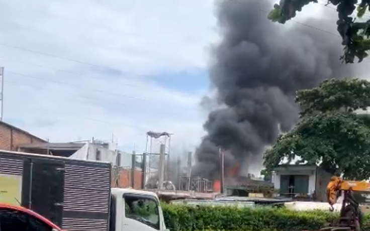 Cháy nhà trọ ở TP.HCM