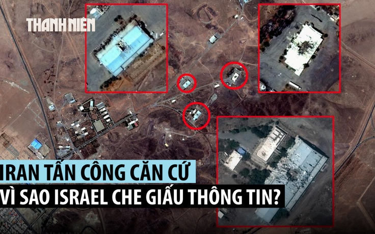 Israel giấu thông tin Iran bắn 6 tên lửa vào căn cứ quân sự?