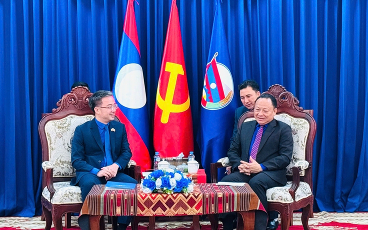 Bí thư T.Ư Đoàn Lào ấn tượng với cuộc cách mạng tinh gọn bộ máy của Việt Nam