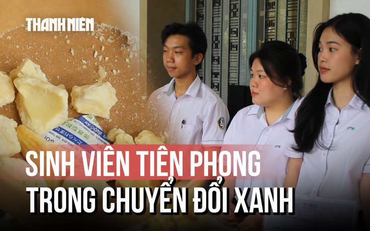 Sinh viên thể hiện tinh thần tiên phong trong hành trình chuyển đổi xanh