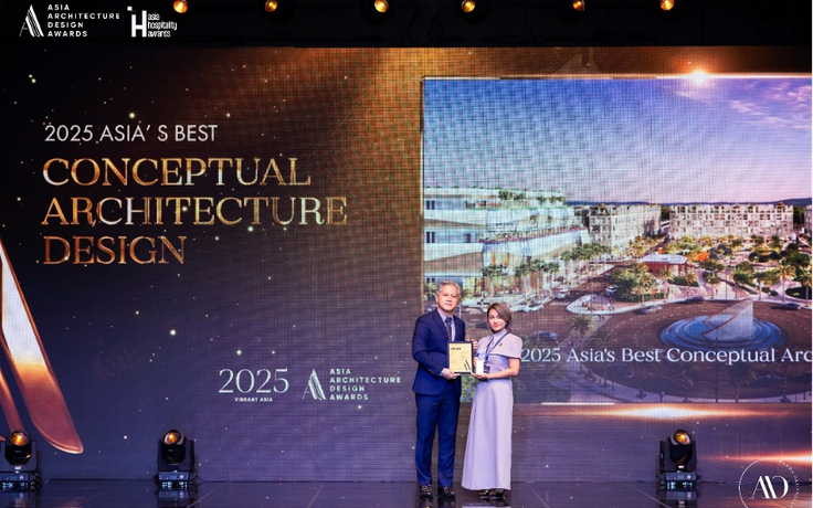 Dự án The Centric được trao giải ý tưởng kiến trúc xuất sắc nhất châu Á 2025