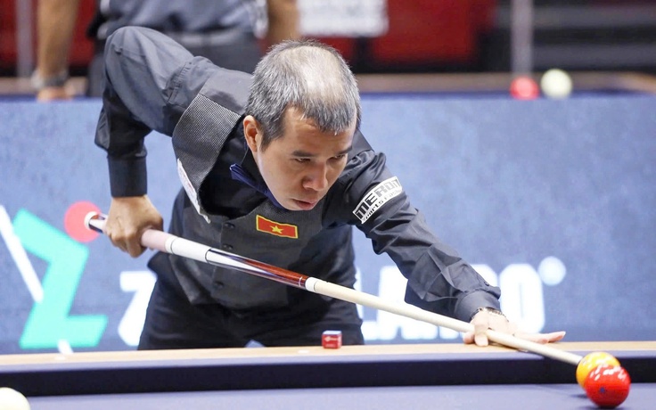 Lịch thi đấu bán kết billiards World Games hôm nay: Trần Quyết Chiến tiến gần danh hiệu mơ ước