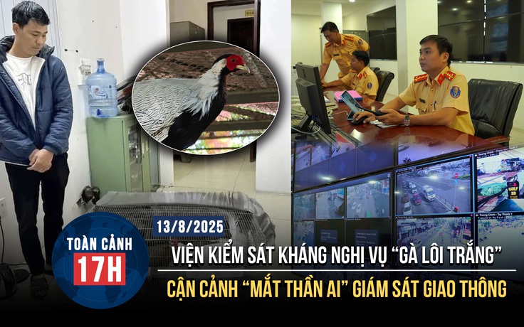 Toàn cảnh 17h: Bị cáo vụ 'gà lôi trắng' được tại ngoại | Cận cảnh 'mắt thần AI' tại TP.HCM