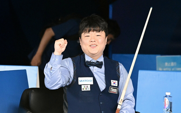 Thần đồng billiards Hàn Quốc tung sê-ri cực ngầu để vô địch: 4 cúp trong 2 tháng