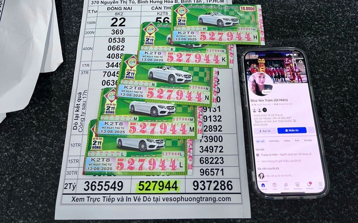 4 người trúng độc đắc 10 tờ xổ số miền Nam, đại lý liên tục đổi thưởng