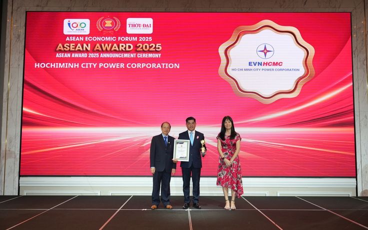 EVNHCMC được vinh danh tại ASEAN Award 2025