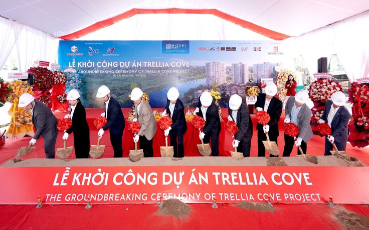 Nam Long khởi công Trellia Cove - phân khu compound cuối cùng tại Mizuki Park