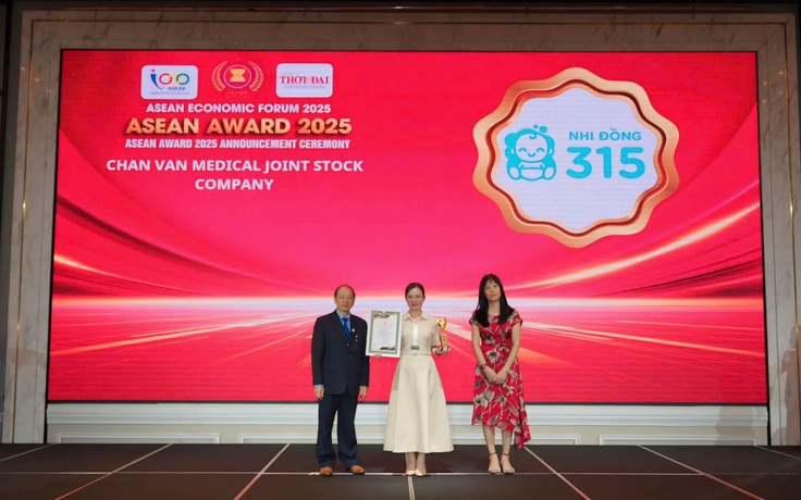 Hệ Thống Y Tế Nhi Đồng 315 được vinh danh trong Diễn đàn Kinh tế ASEAN