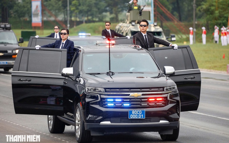 Điều chỉnh thời gian cấm đường khi tổng hợp luyện ở Quảng trường Ba Đình