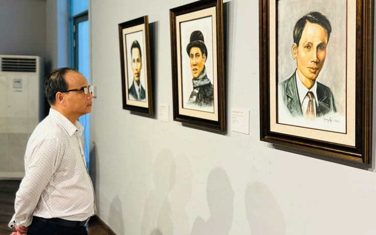 59 bức tranh quý tại trưng bày 'Hồ Chí Minh - chân dung một con người'