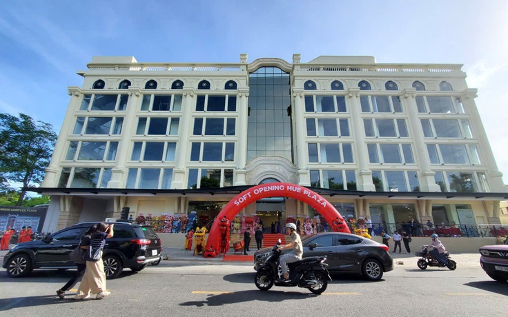 Đưa vào vận hành kỹ thuật Hue Plaza - điểm đến mới tại Huế