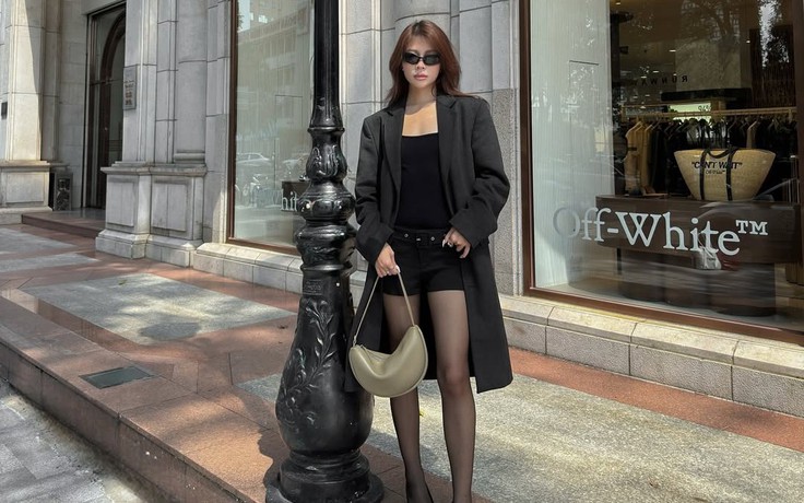 Tôn dáng thanh thoát với giày cao gót mũi nhọn